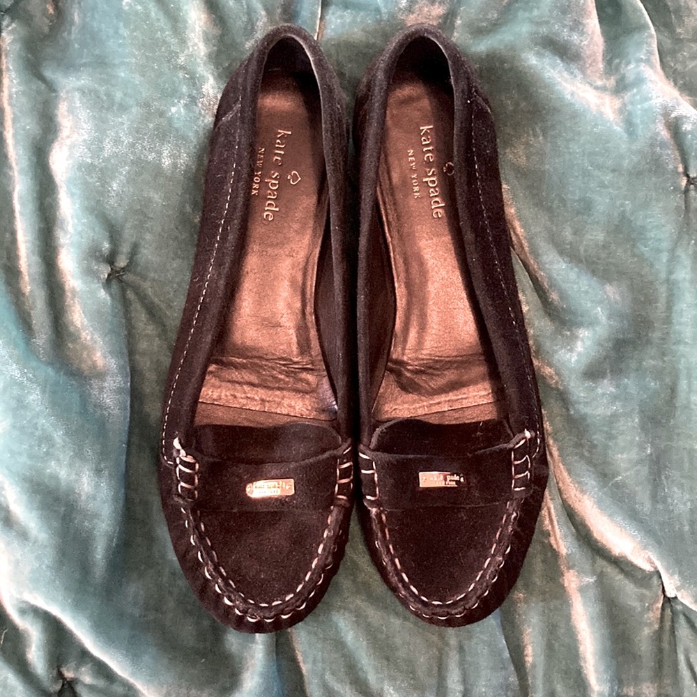 Black Suede Loafers